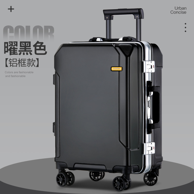 High-Looking Suitcase, Rechargeable, Anti-Fall, Durable Password Box, Large-Capacity Universal Wheel Trolley Case, Men's and Women's Suitcase High-Looking Suitcase, Rechargeable, Anti-Fall, Durable Password Box, Large-Capacity Universal Wheel Trolley Case, Men's and Women's Suitcase
