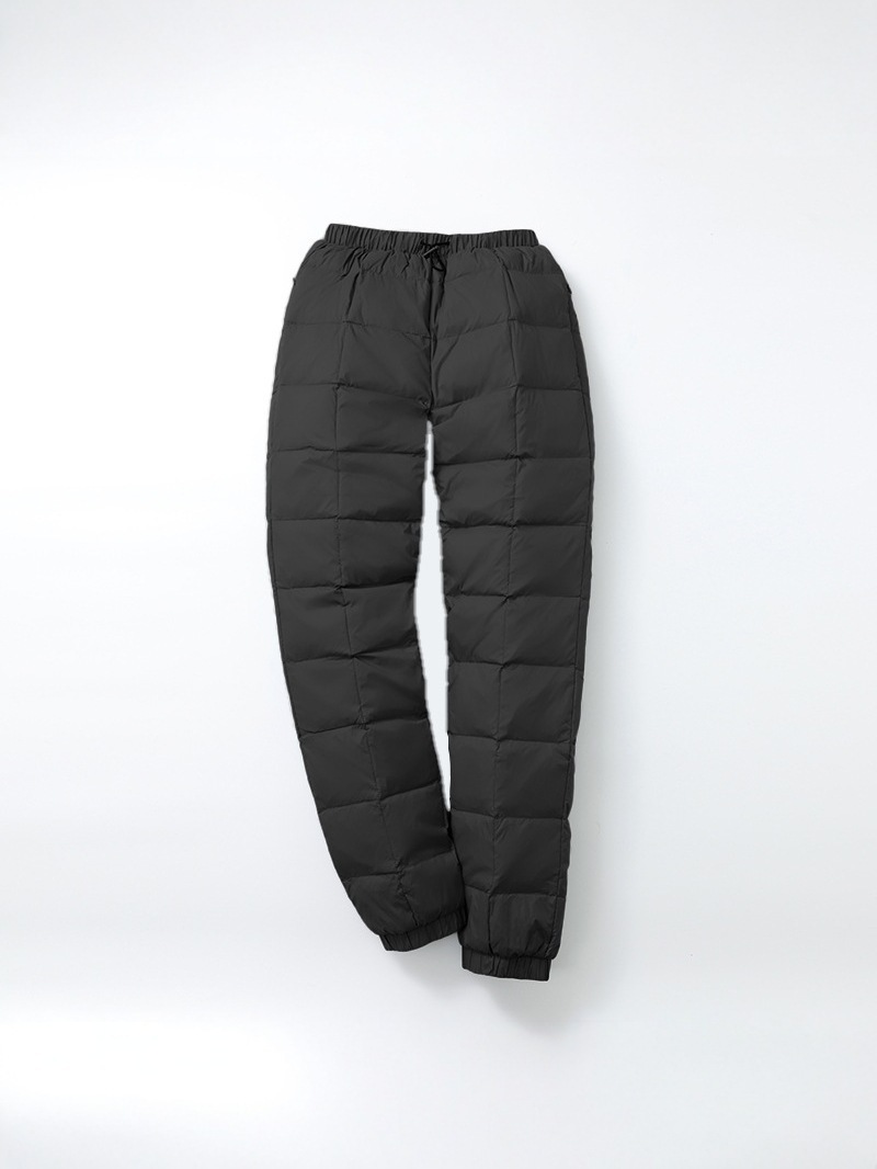 Hombres y mujeres de pluma, ropa exterior, madres de mediana edad, invierno de cintura alta, abuela suelta, espesa, algodón a prueba de frío. image 3