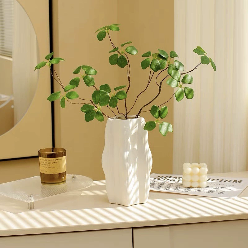 Моделирование Lucky Grass Подвесные часы лист Ма пьян дерево Гуаньиньлянская ветка гостиная Рабочий стол поддельные зеленые растения поддельные цветы декоративные цветочные украшения