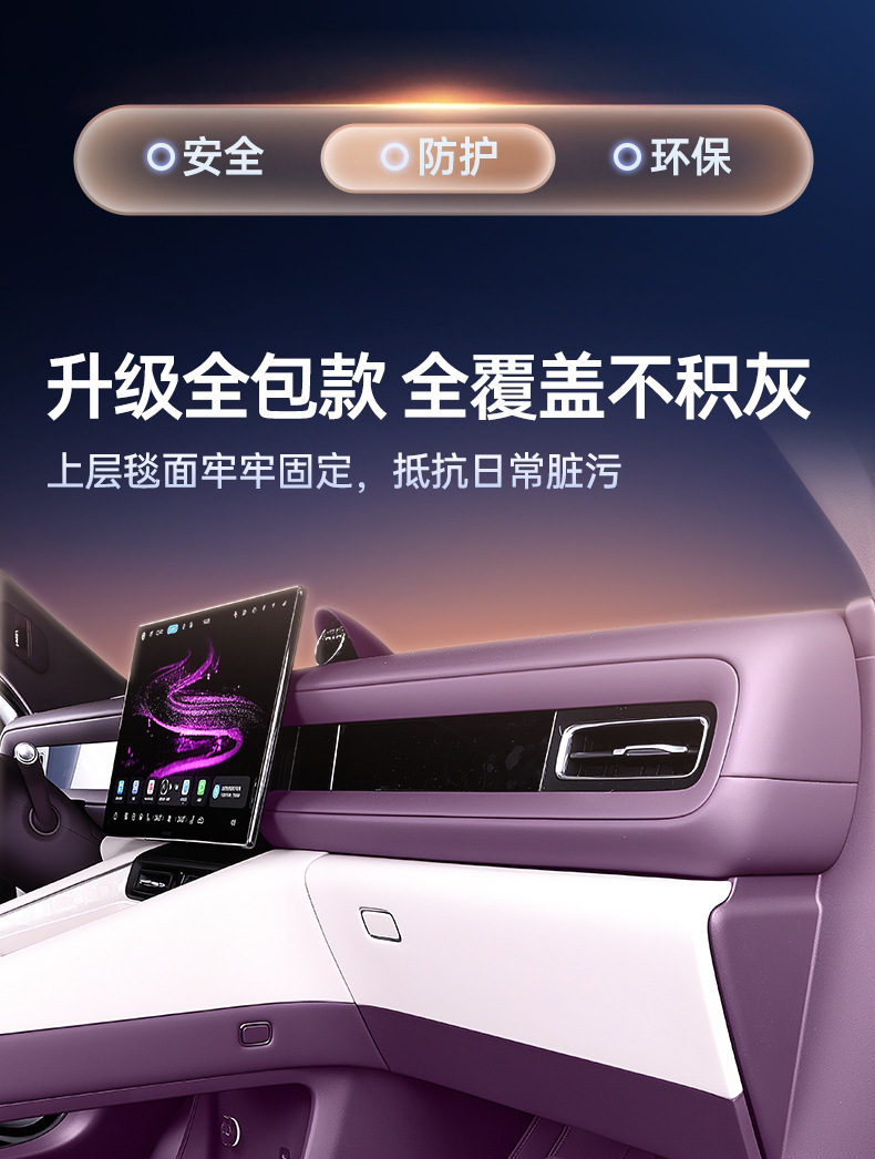 Suitable for 26 Models of Aito M6, Full-Coverage Car Interior Modification Accessories, Carpet Floor Mats, and Complete Collection of Supplies