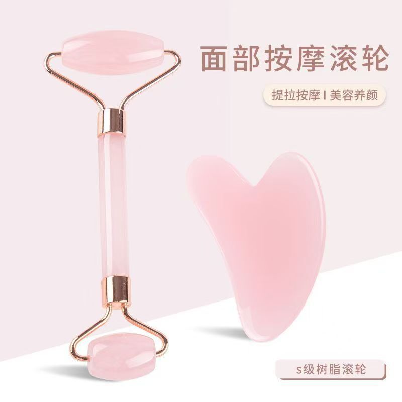 脸部按摩器面部推脸神器V脸神器滚轮双下巴咬肌按摩器提拉紧致脸|undefined