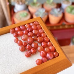 天然保山南紅小鈴部品手作り散珠diyチェーンネックレスとビーズ材料のアクセサリー