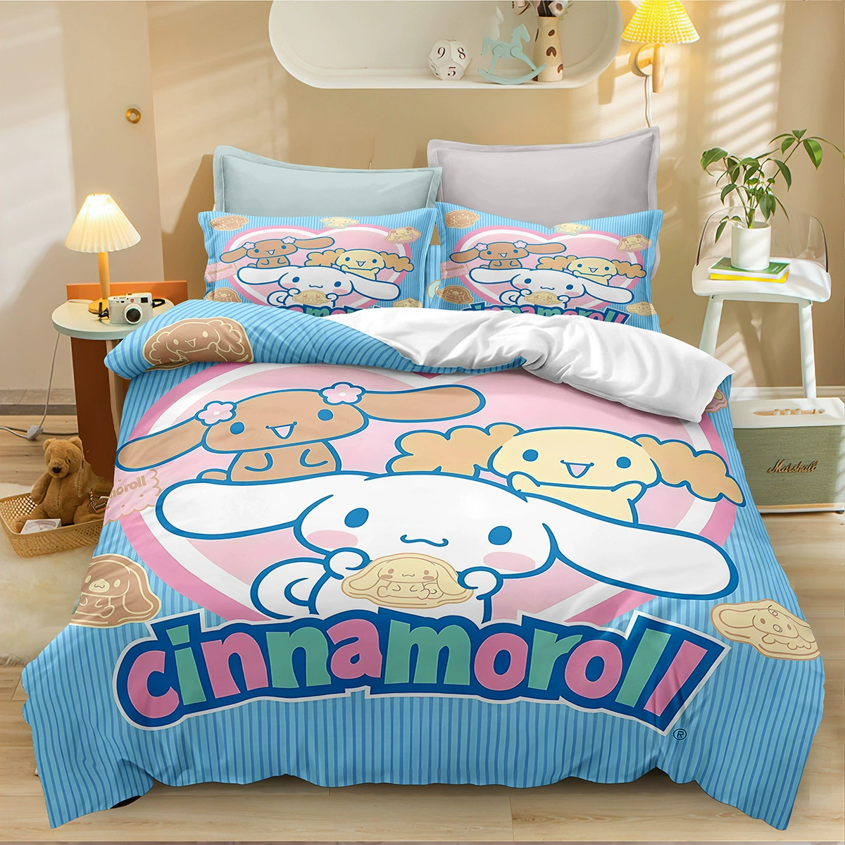 Серия CinnamorollCross - граница три штуки Amazon пуховые одеяла из Jade и собака внешняя торговля шлифовальный комплект цифровой