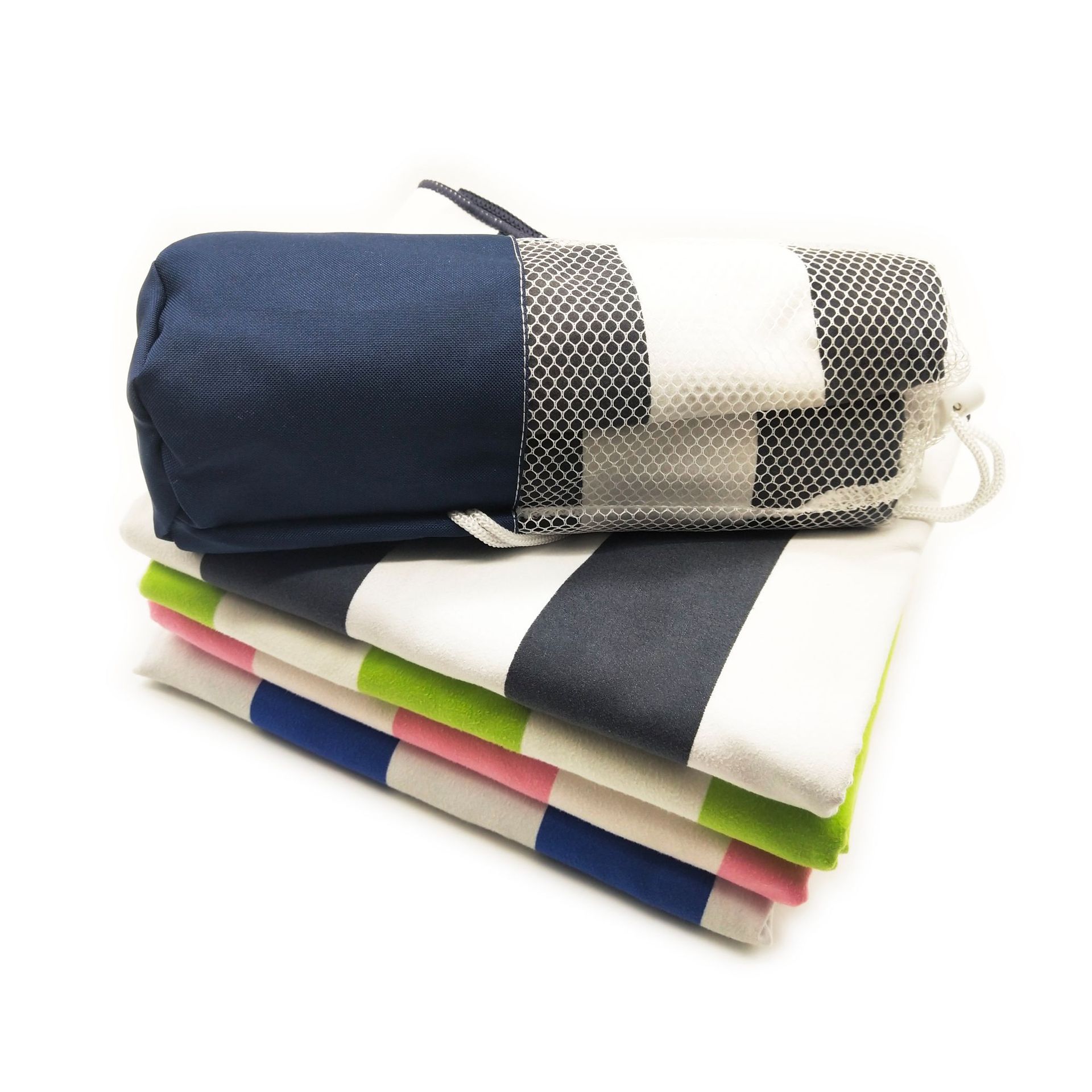 Beach double-sided quick dry bath towel for traveling