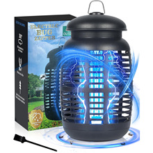 15W电击式灭蚊灯户外防水驱蚊捕蝇灭虫器厨房家用4200v电子灭蚊器