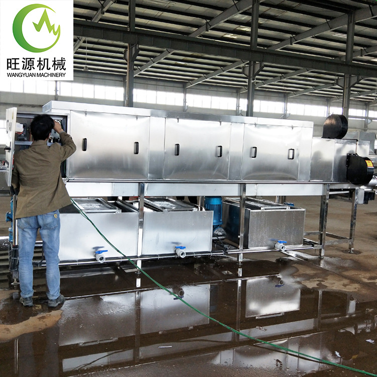 食品筐子清洗机 速度可调控洗筐机  碱水加热喷淋清洗