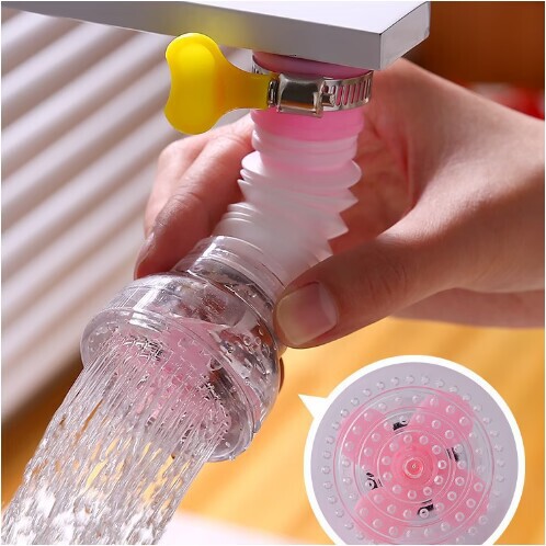 Special faucet shower for mop pool rotating maifan stone water-saving filter shower household splash-proof water filter