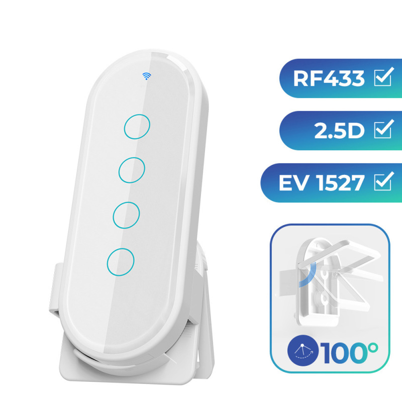 ワイヤレス wifi タッチスマートスイッチゼロファイアバージョンデュアルコントロール Tuya APP 音声タイミング壁米国標準スイッチライト|undefined