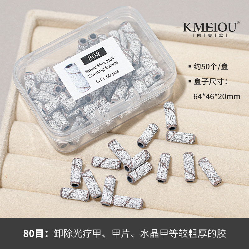 Mini anillo de arena para uñas