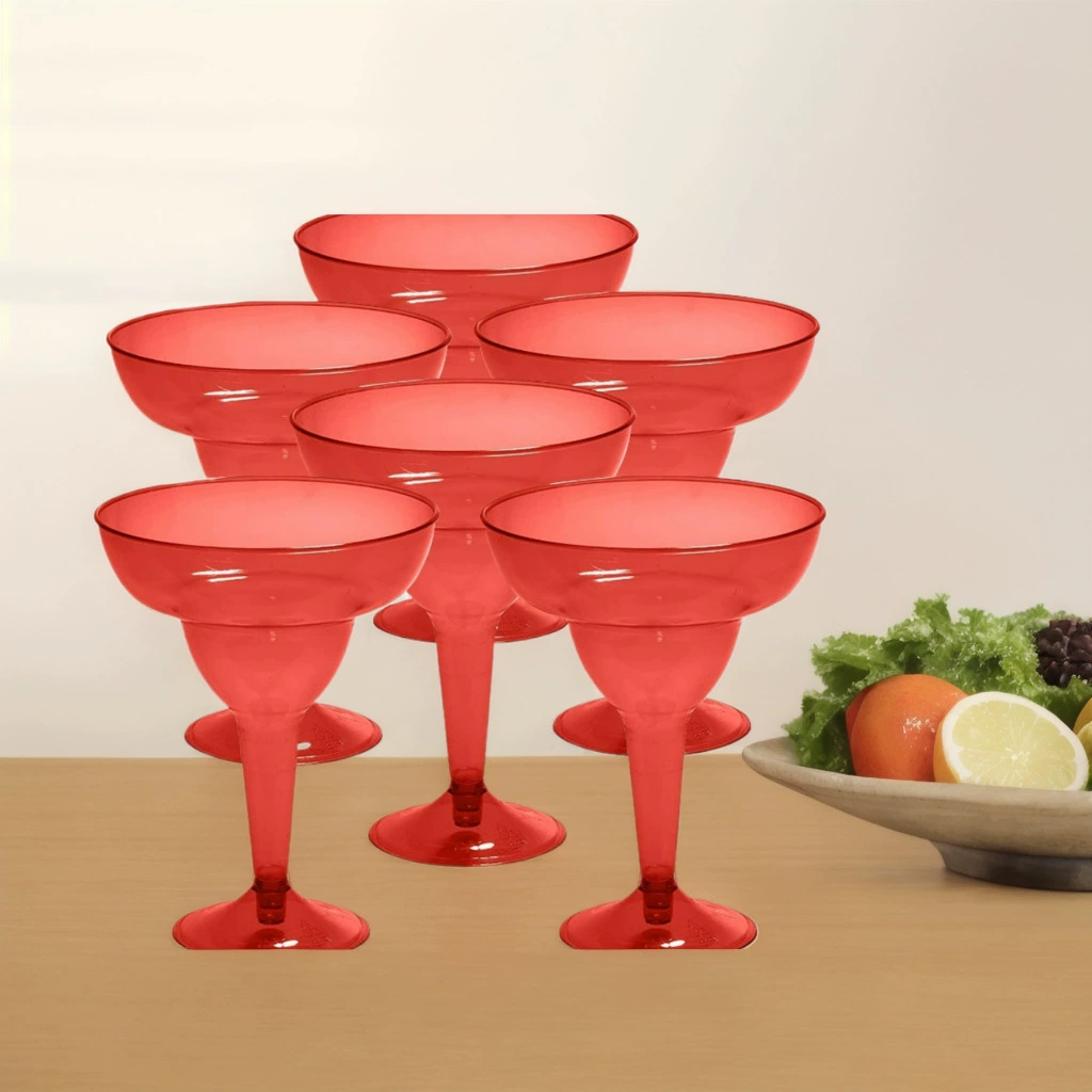 Пластиковый стакан для мартини/маргариты, 150 мл (5 унций), 355 мл (12 унций), раздельный, для банкетов и вечеринок, для красного вина и шампанского