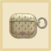 IMD soft shell transparent yellow purple polka dots + hook