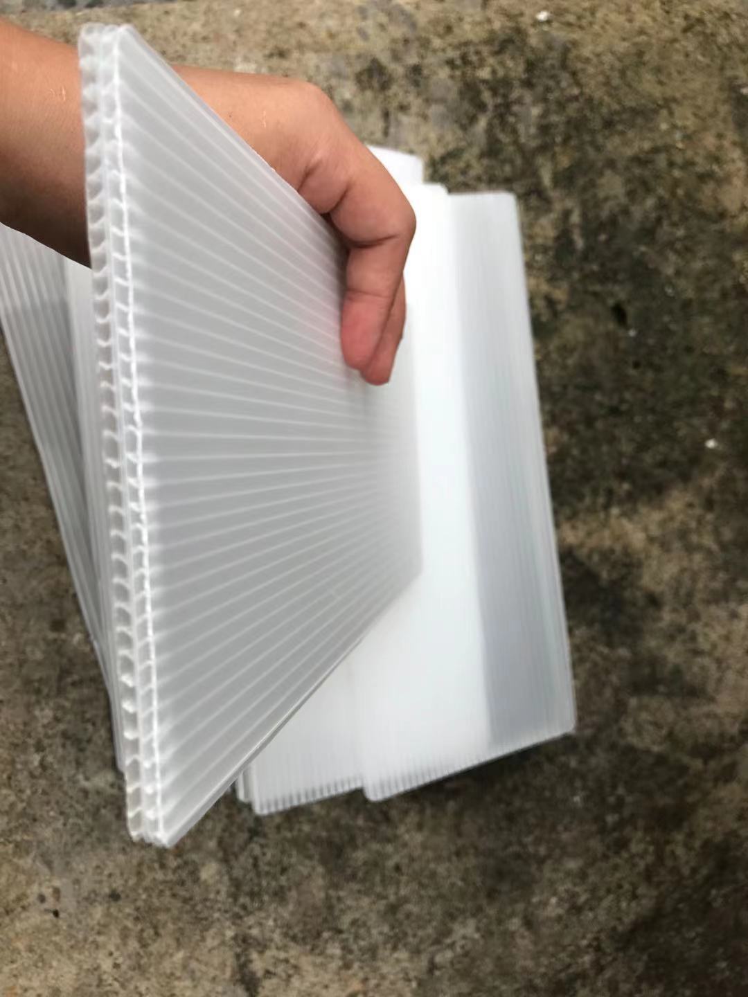 广东直供佛山浙江pp塑胶中空板 平板隔挡板 尺寸任意定