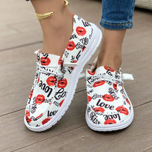 Women's shoes.ŮʽеЬϵ43ƽͿѻӡǶЬŮ