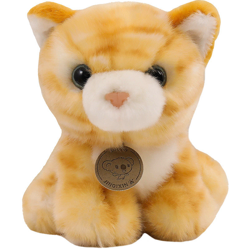 Simulación transfronteriza muñeca gatito dibujos animados sentados muñeca gatito pequeño muñeca agarrar muñeca foto accesorios regalo de cumpleaños image 5