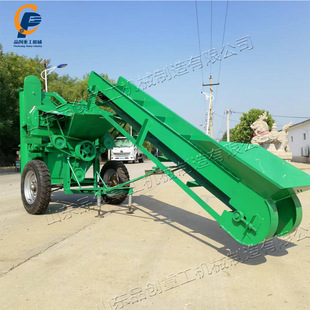 Multifunctional Corn Thresher Can Be Filled with Conveyor, Automatic Feeding Corn Thresher, Agricultural Corn Thresher