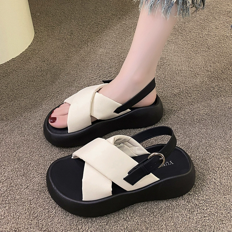 Summer sandals, slippers, 2023 years, soft sole