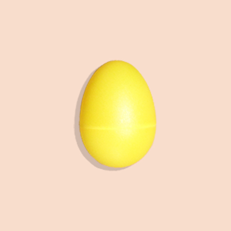 Orff instrumento musical de plástico colorido arena huevo música infantil juguetes de Educación Temprana Infantil sonando huevo ayudas de enseñanza al por mayor