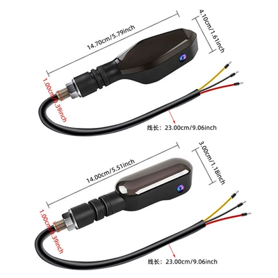 motorcycle projector turn signal light, Dönmə işıqları