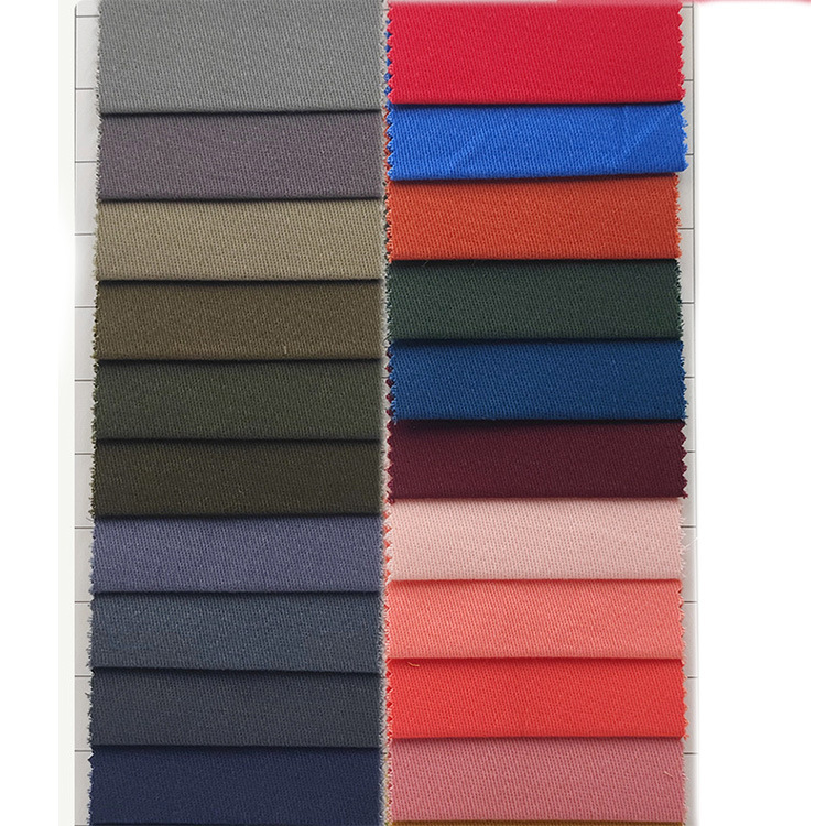 97 algodón 3 tela de spandex 220gsm China tejido de tela de spandex algodón de tela de spandex pantalones lotes de inventario