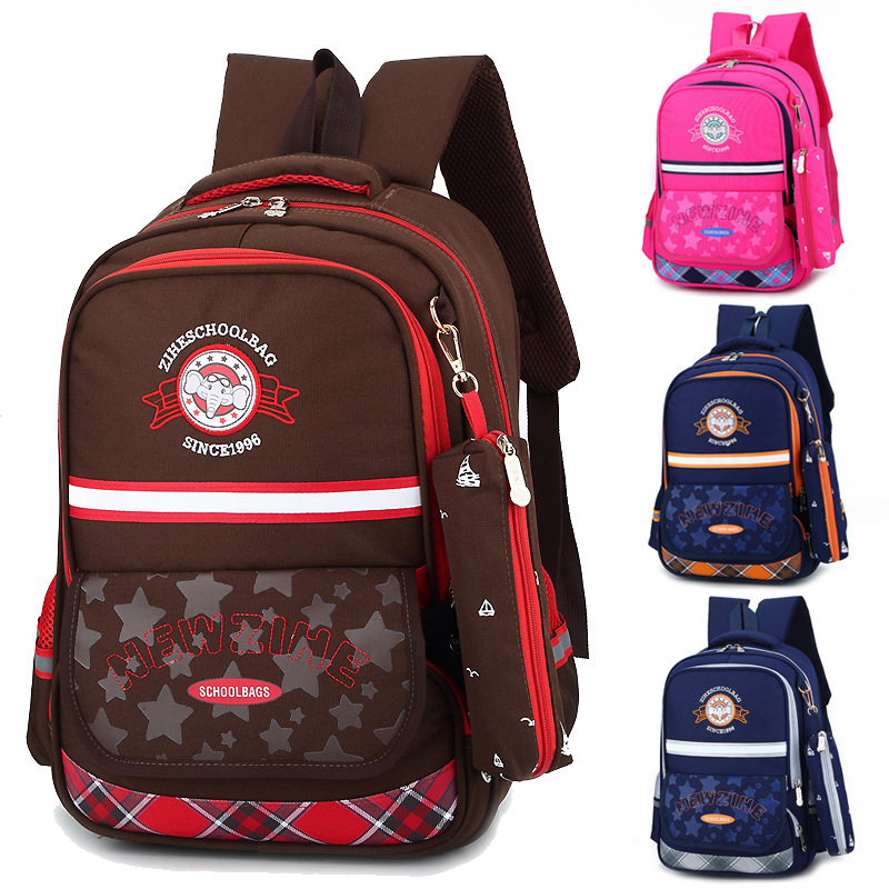 Liquidación de mercancías de cola Escuela Primaria estudiante mochila mujer reducción de carga anti-salpicaduras grado dos tres cuatro cinco entrega de una pieza transfronteriza exclusiva