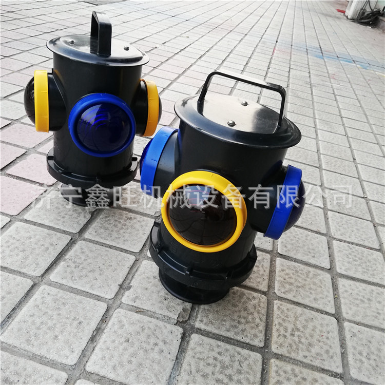 铁路转辙器标志灯 扳道器充电铁路道口  道岔表示灯 太阳能信号灯