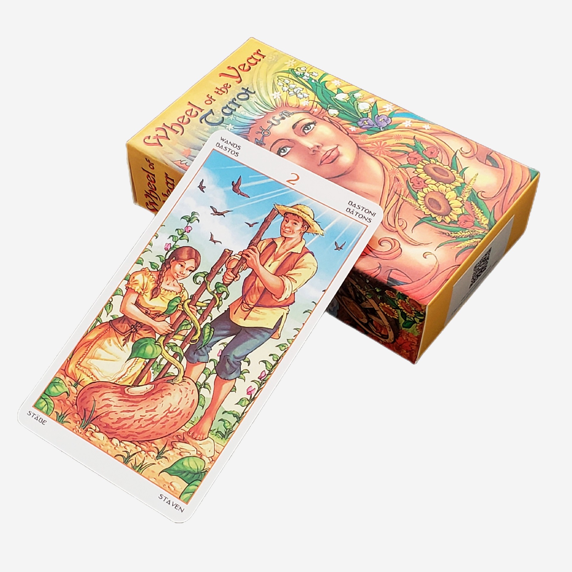 2023 New Wheel Of The Year Tarot Board Game Cards, A Popular Cross-border Product_voghion.com