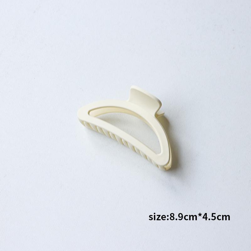 Pinza de pelo para mujeres, clip de tiburón de tamaño mediano, clip de Cabeza trasera, tocado, celebridad de Internet 2023 Nueva horquilla, todo a juego para salir