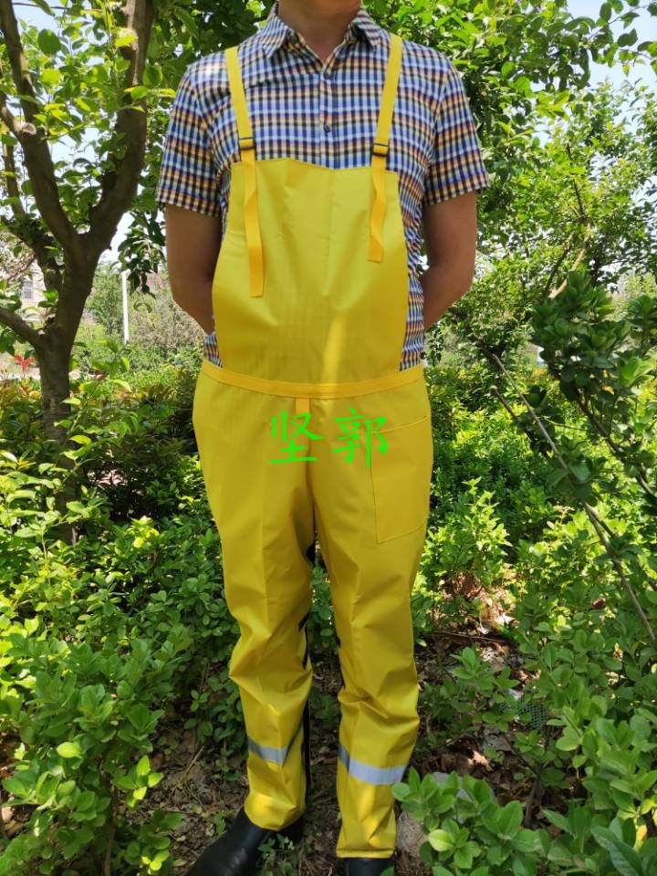 Desbrozadora, corbata de césped, chaleco antipolvo, corte, pantalones antisuelo, operación de deshierbe, pantalones antipolvo de una pieza, protección agrícola y forestal