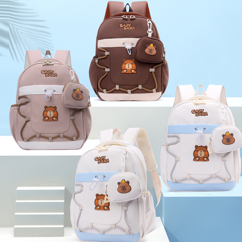 Mochila de dibujos animados para niños lindas niñas preescolares mochila de jardín de infantes niños de 4 años y 6 años de edad mochila de clase media