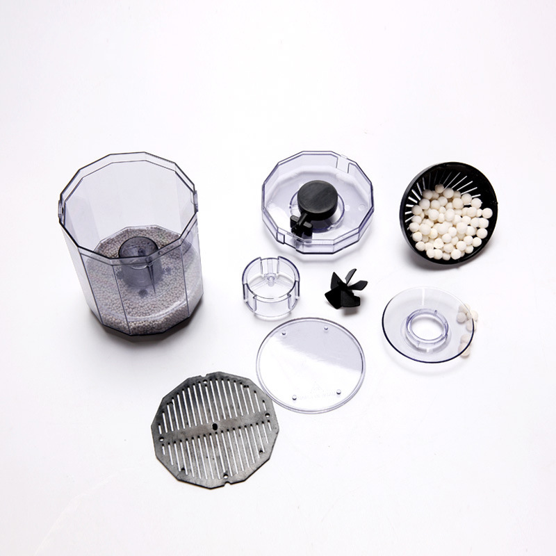 Inodoro neumático para pecera, inodoro para peces, filtro de hadas, agua oxigenada, filtro cinco en uno, plástico de un solo producto image 6
