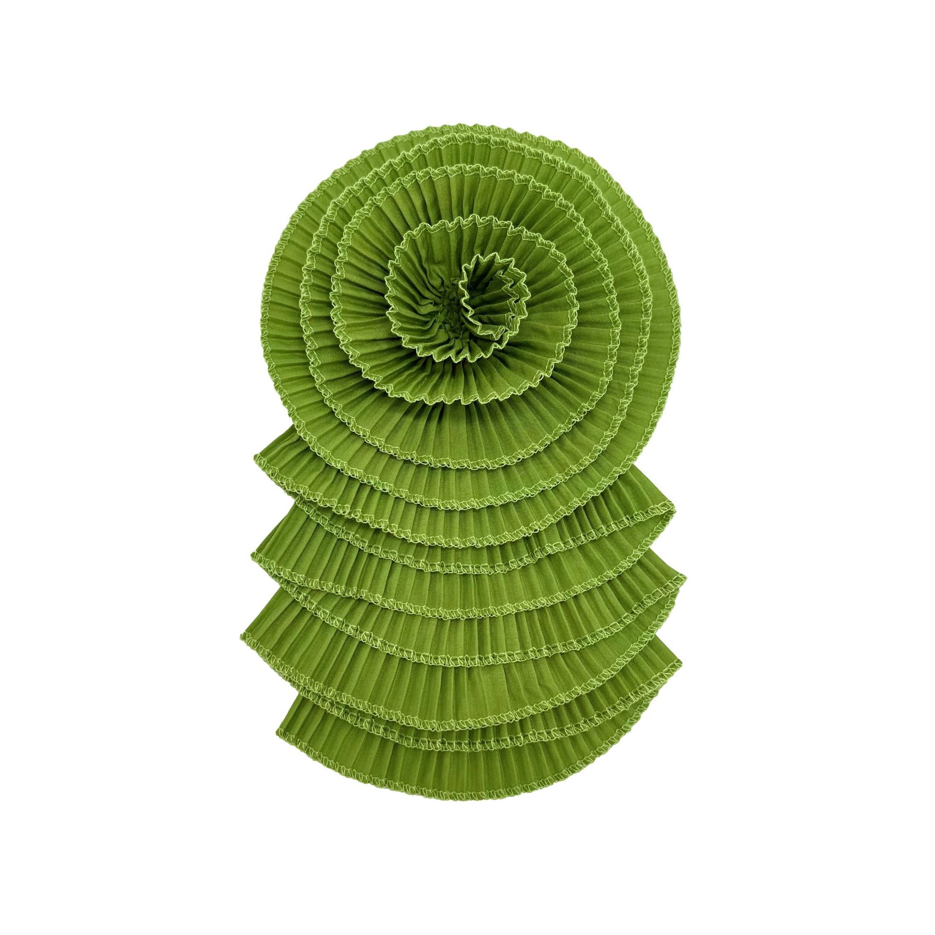 Broche de Flor Plisada Tridimensional de Poliéster para Accesorios de Ropa DIY image 25