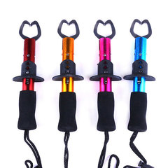 Metallurgical fish control device 4-color metal anti-lost fish clips Luya fish control pliers outdoor fishing multi-functional fishing clips wholesale