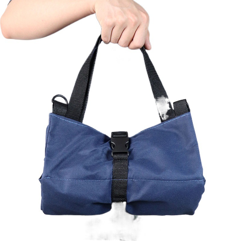 Bolsa de herramientas de lona, multifuncional y duradera, bolsa de cosméticos de reparación especial para carpintería y electricistas, bolsa de herramientas portátil para coche enrollable