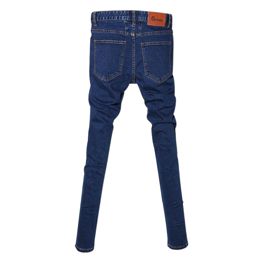 Gurbaks pantalones vaqueros de primavera de los hombres marca de moda de estilo coreano Delgado pantalones flacos guke de los hombres de moda Pantalones largos