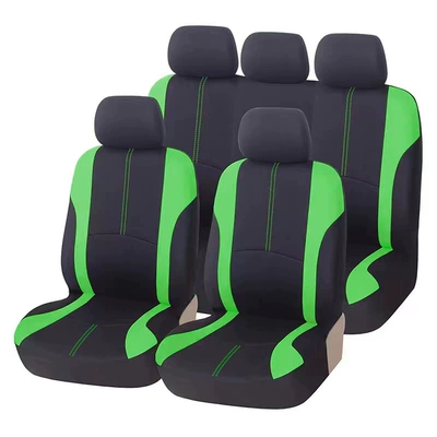 Universal seat cover – Temu, Europe, America, and Russia, with - green-9-piece-set-five-seats