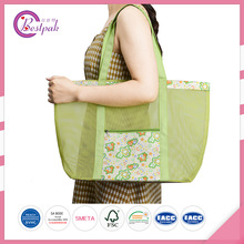 透明纱袋便携式环保购物袋超市买菜手提袋