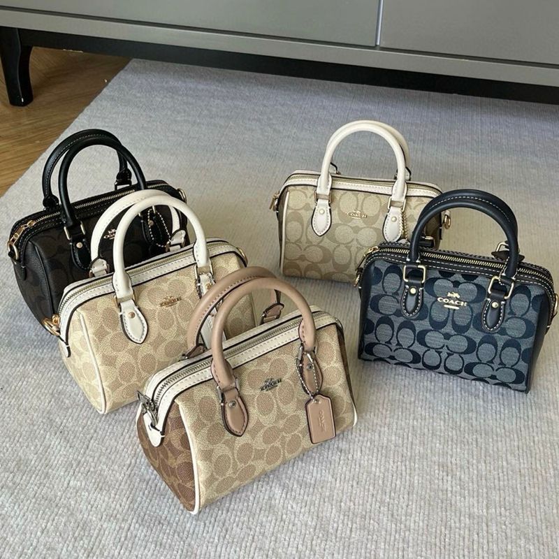 Coco C's 2025 New Rowan18 Classic Presbyopic Mini Boston Shoulder Crossbody Armpit Small Pillow Women's Bag