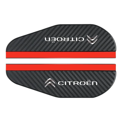 Rearview mirror rainproof sticker | Universal Thickened Carbon Fiber Pattern - rain-eyebrow-carbon-fiber-pattern-citroen-pair