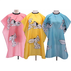 Hairdressing Salon Children's Haircut Apron Salon Home Use Children's Printed Haircut Apron Manufacturer Hair Cutting Beauty Apron