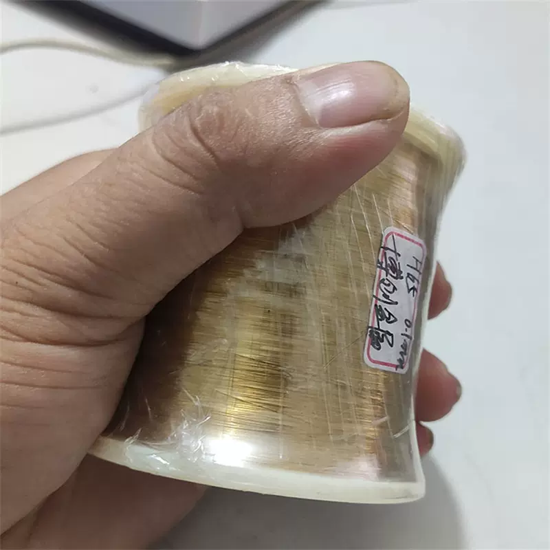 轴装细铜丝1kg/轴铜丝线手工diy制作串珠材料H65饰品绒花簪子铜线