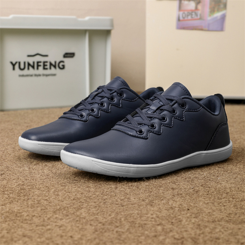 Foreign Trade Cross-Border Wide-Toe Hiking Shoes for Men and Women, Wide-Soled Shoes, Widened Casual Shoes for Men and Women, Barefoot Wide-Foot Shoes, Walking Sneakers