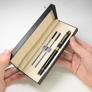 Metal signature pen suit gift box can be set LOGO business gifts office writing gifts ball pen manufacturers wholesale