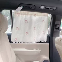 23 новый автомобильный занавес теплоизоляция дети защита от солнца солнцезащитный козырек летняя теплоизоляция боковое окно присоски ins затенение утолщенный