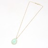 Trend design accessory, turquoise long stone inlay, chain, necklace, European style