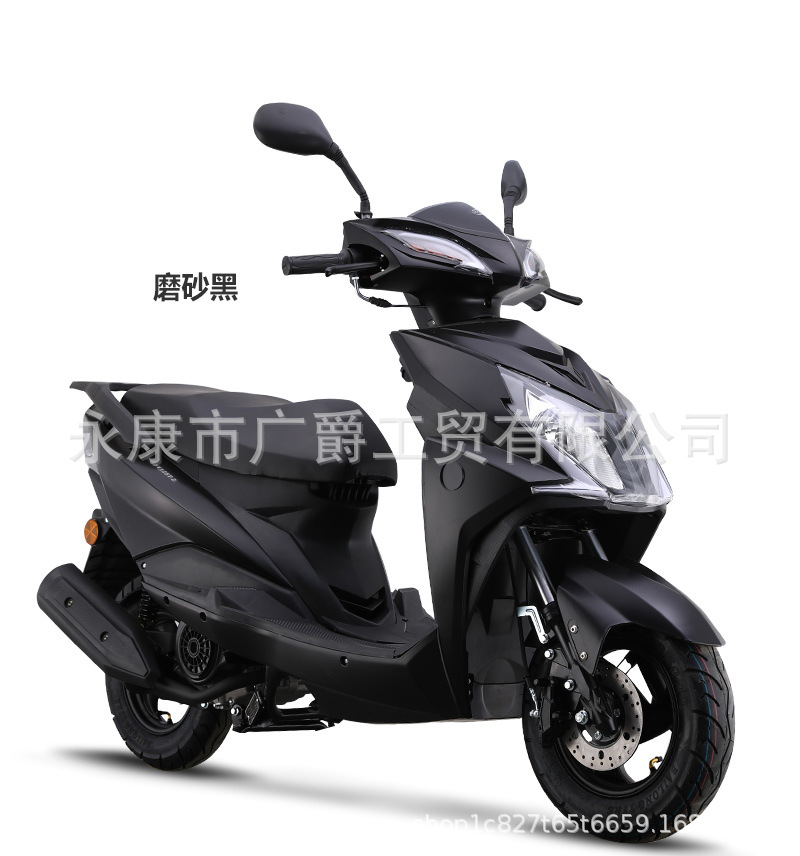 Brand New 125C Two-Wheeled Scooter Fuel-Saving Vehicle Shangling Second Generation National Iv Efi Fuel Can Be Registered for Men and Women