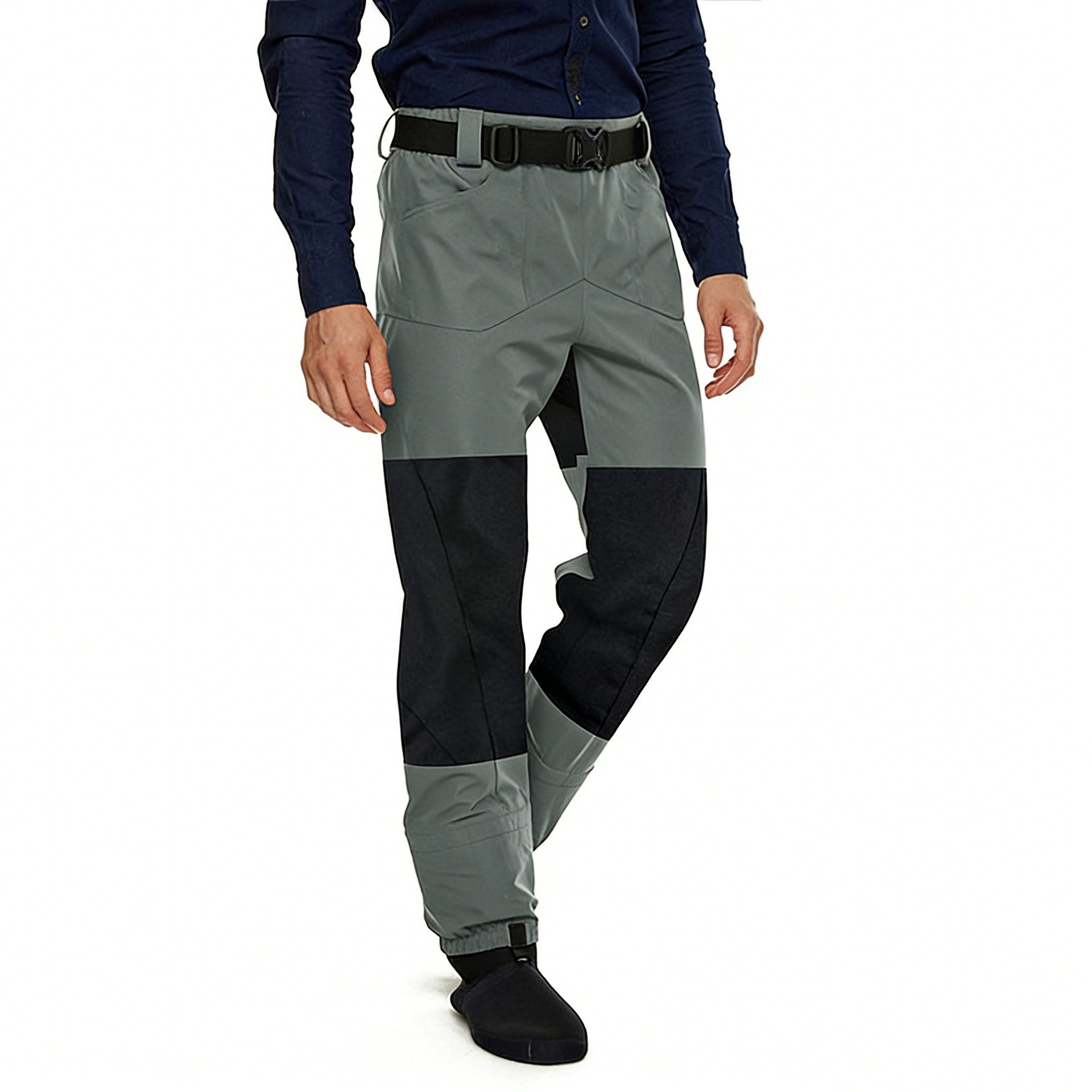 Lure Fishing Wading Pants Professional Fishing Clothing for Stream Fishing Waterproof Breathable Half-Body One-Piece Suit