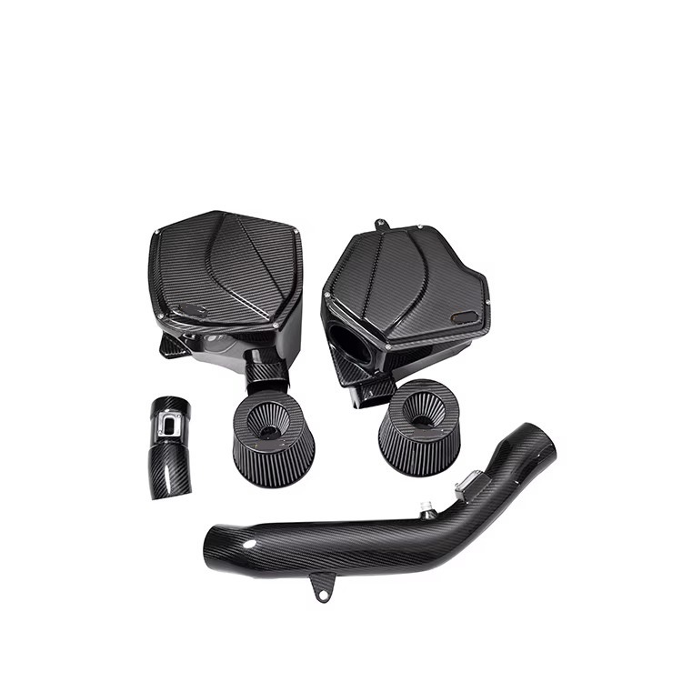 Suitable for BMW B48 B58 N20 S58 S63 S55 N55 B35 carbon fiber intake kit air filter