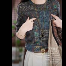 300斤新款长袖T恤秋季洋气时尚澳绒打底气质妈妈中年减龄百搭上衣