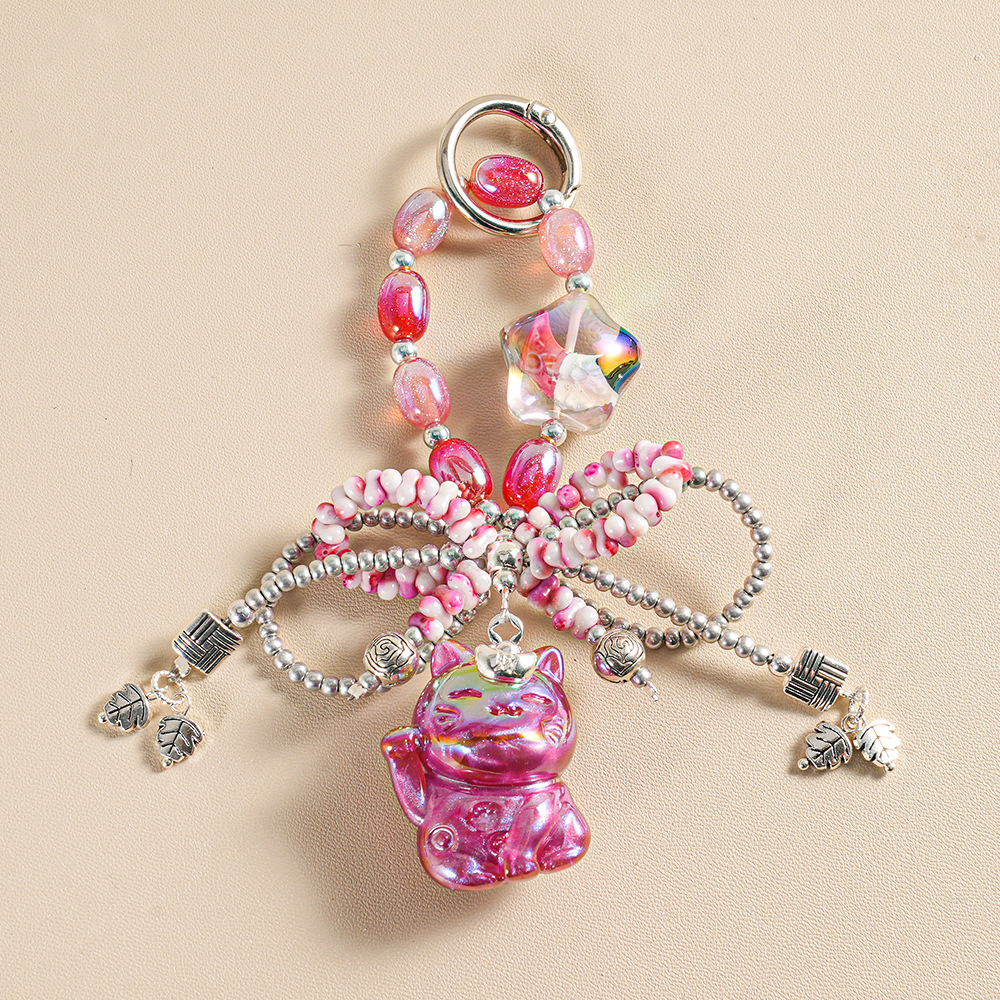 Cuentas Heidi, 5 cuentas de estrella de cinco puntas, cuentas transparentes con cuentas dentro, cadena para teléfono, material para manualidades, cuentas sueltas de resina de estrella y luna