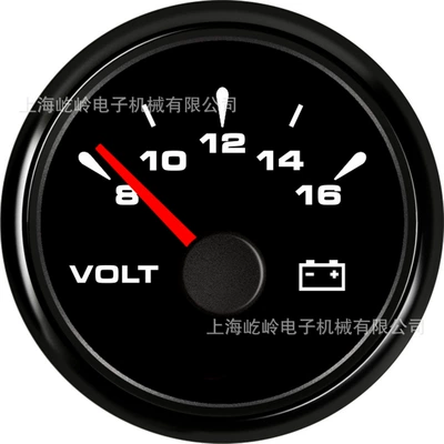 automobile instrument – modification available voltmeter
